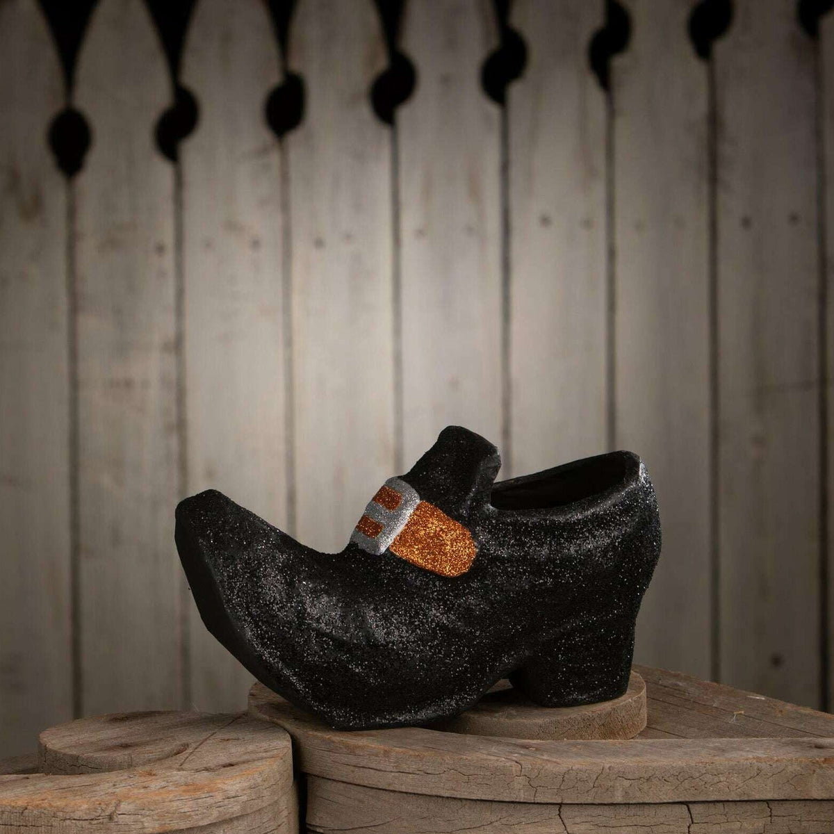 Old Witch's Shoe Paper Mache