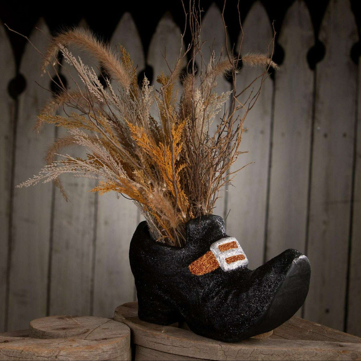 Old Witch's Shoe Paper Mache