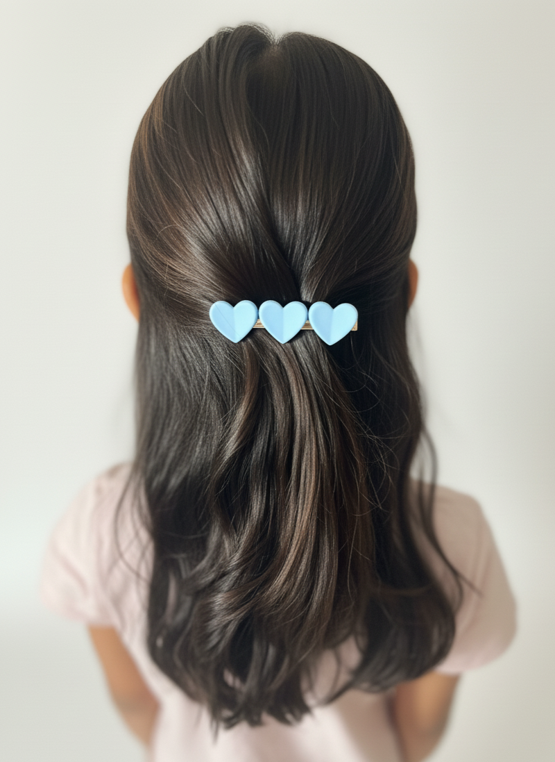 Only Hearts Hair Clips (Set of 5)