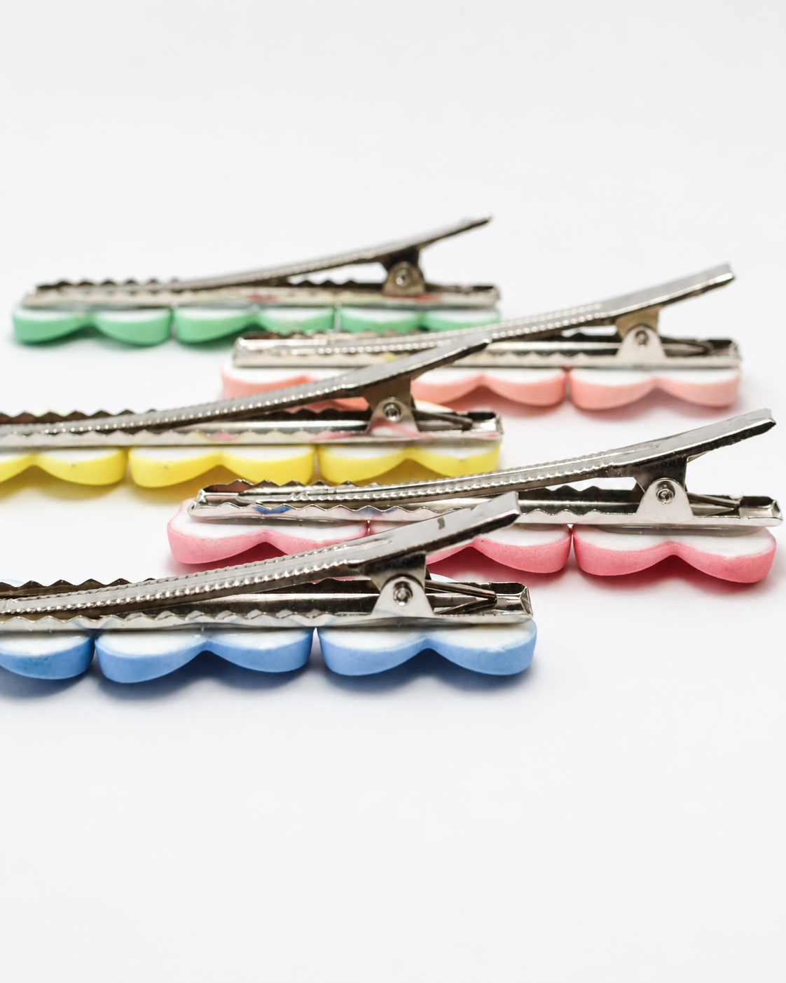 Only Hearts Hair Clips (Set of 5)