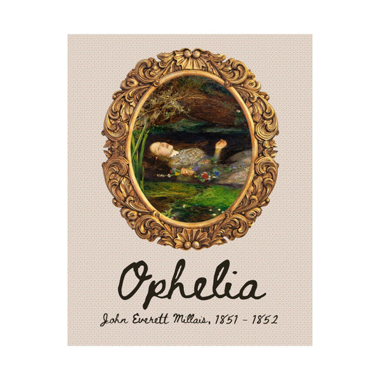 Ophelia by John Everett Millais: Poster
