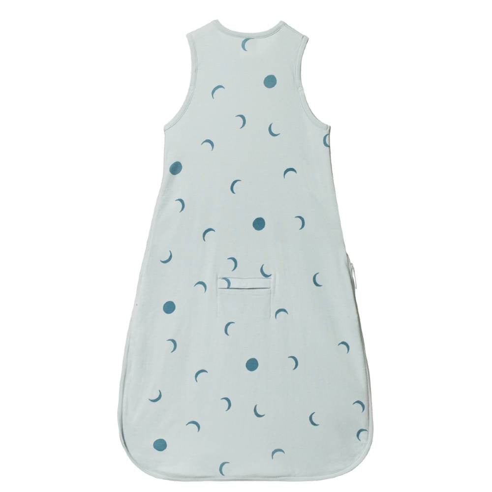Organic Cotton & Merino Sleep Bag - Lunar Blue Print