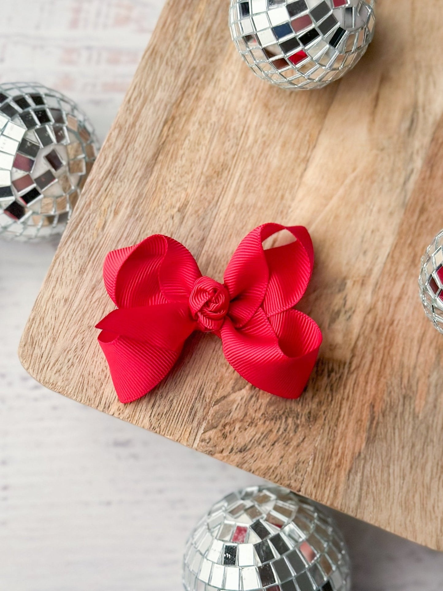 Original Grosgrain Hair Bow - Alligator Clip - 3"