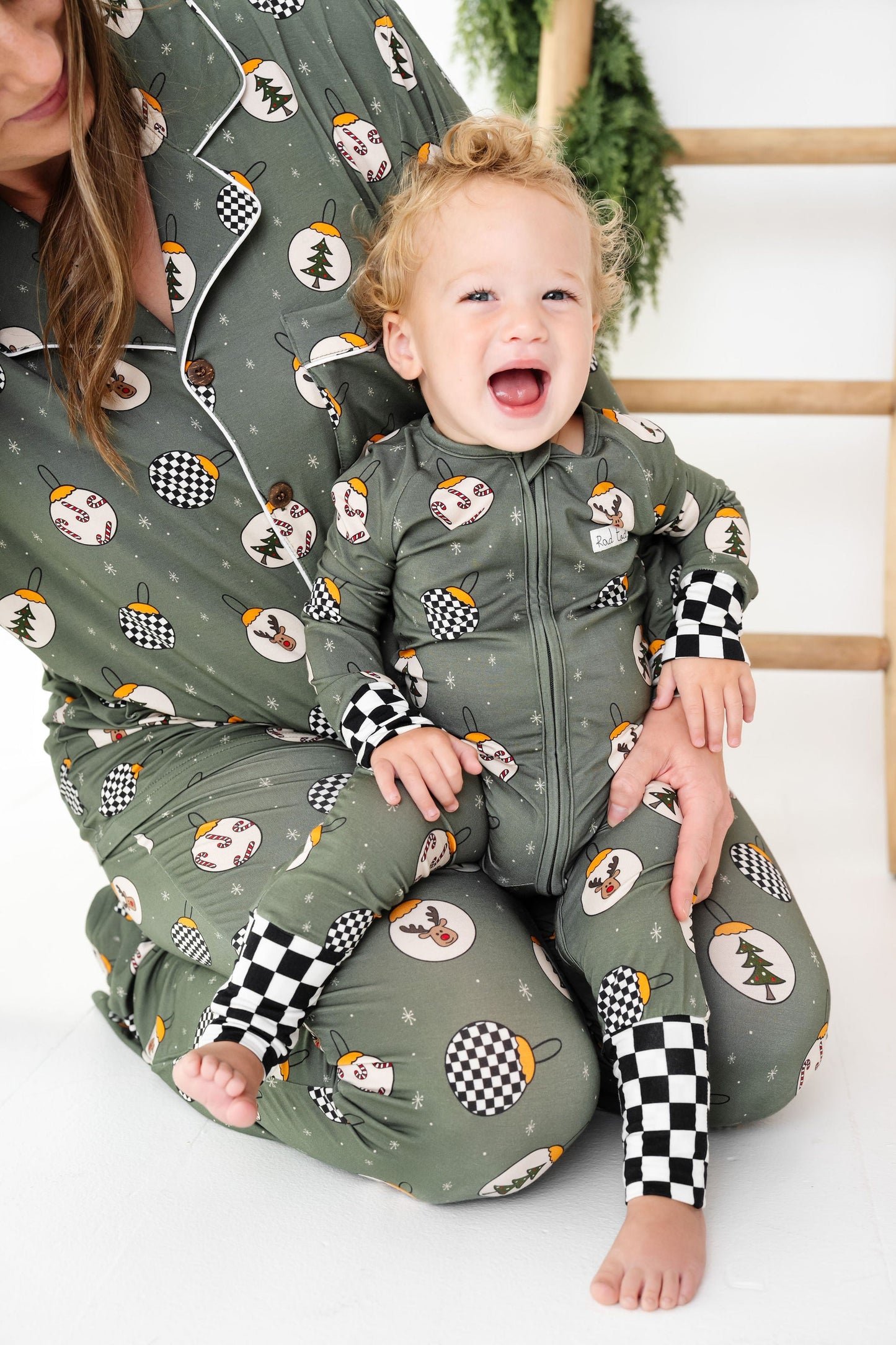 ORNAMENT LANE BAMBOO ONESIE