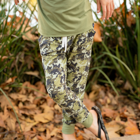 Slacker Pocket Pant - Green Camo