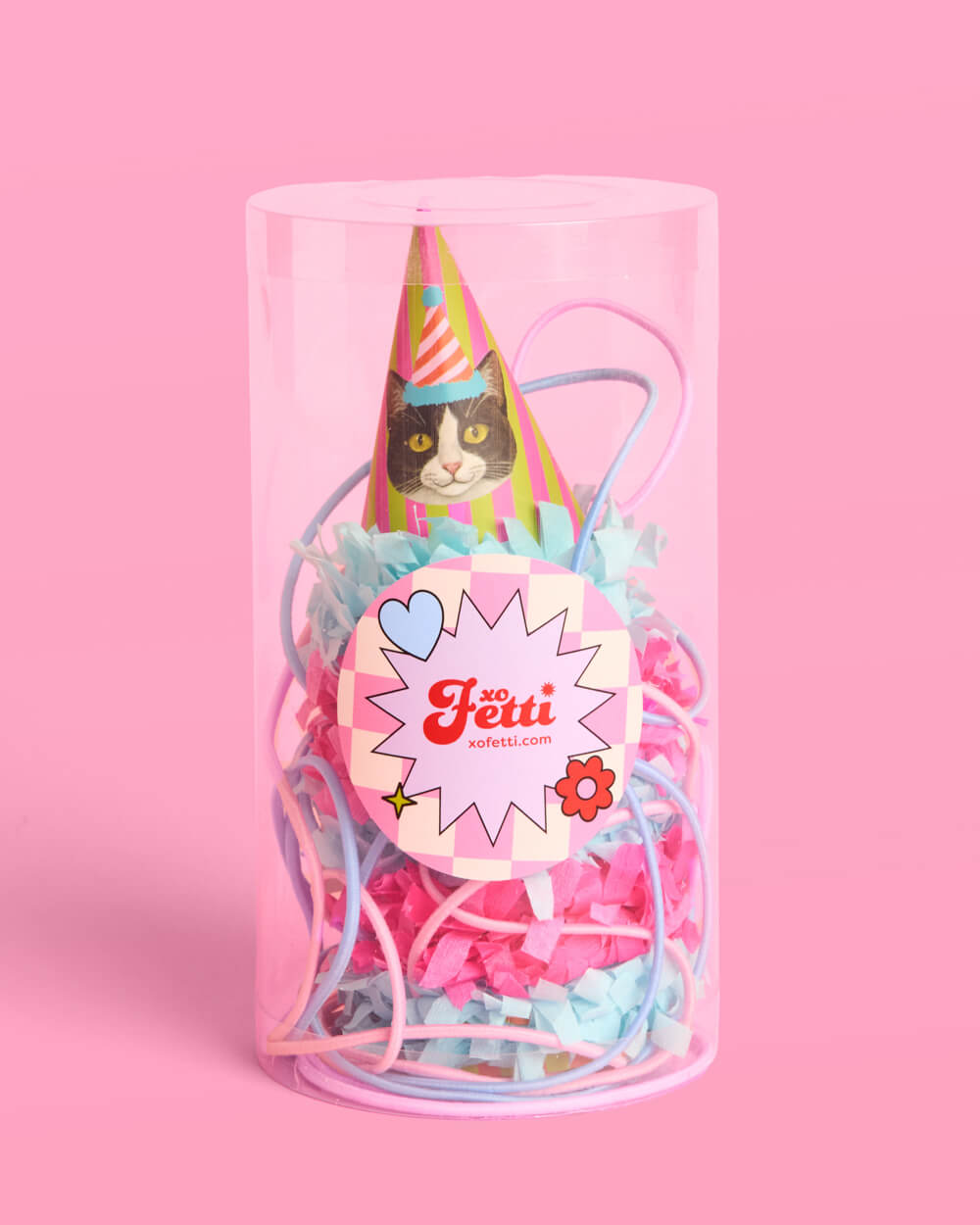 Cat Mini Party Hats - 10 paper hats