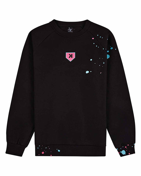 YOUTH Paint The Black Crewneck - Vice City