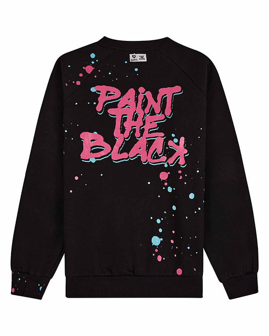 YOUTH Paint The Black Crewneck - Vice City
