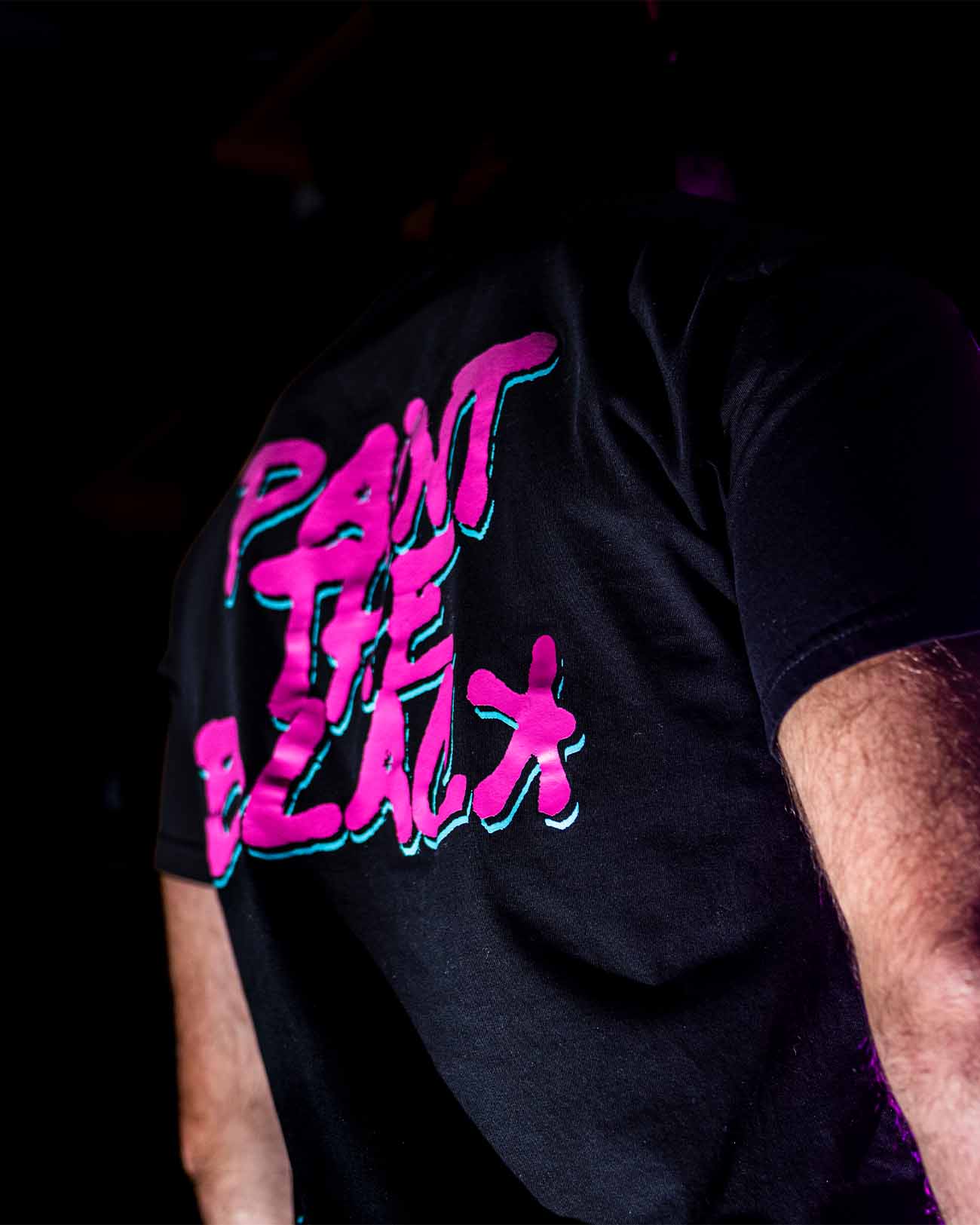 Paint The Black Tee - Vice City