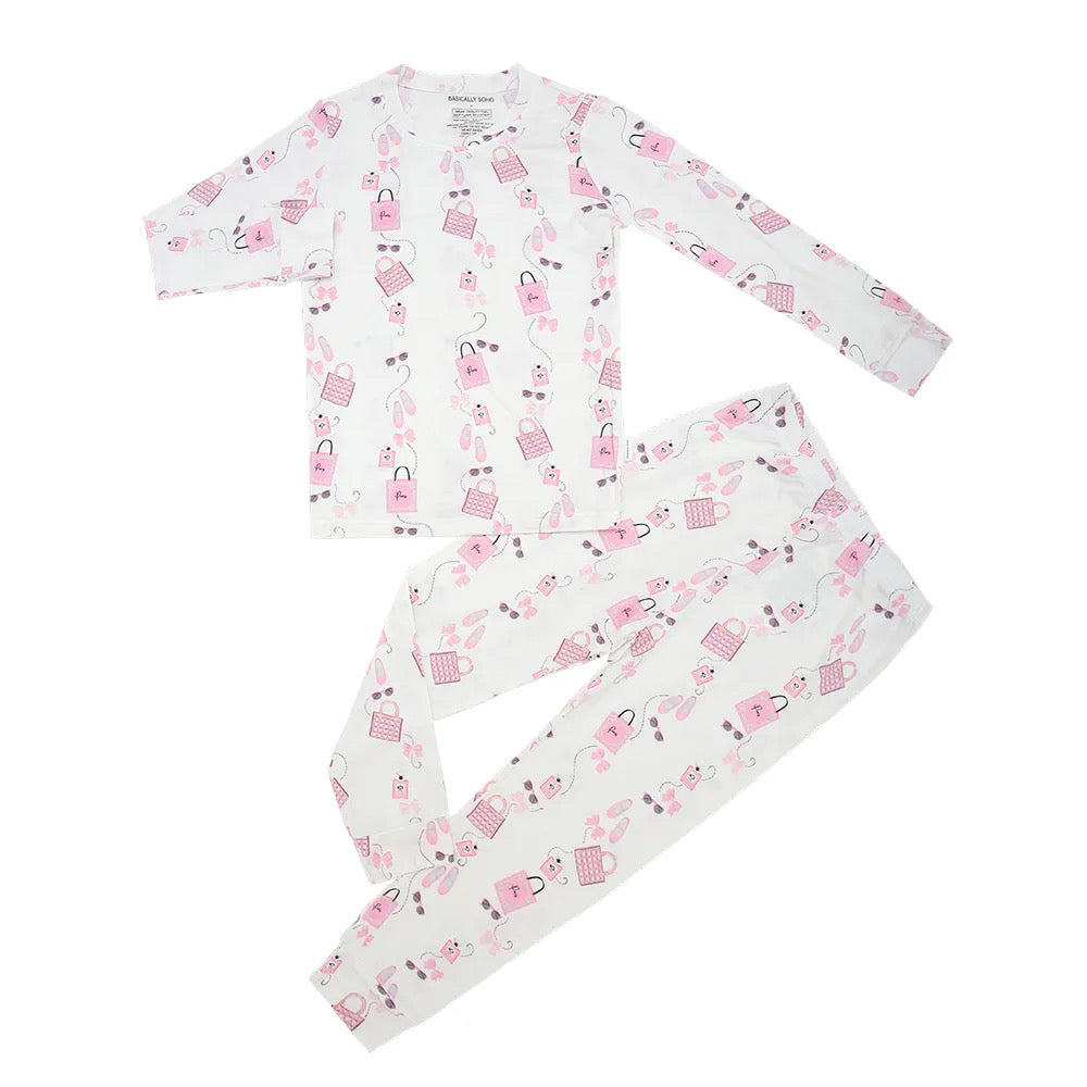 Paris In Pink Two-Piece Set