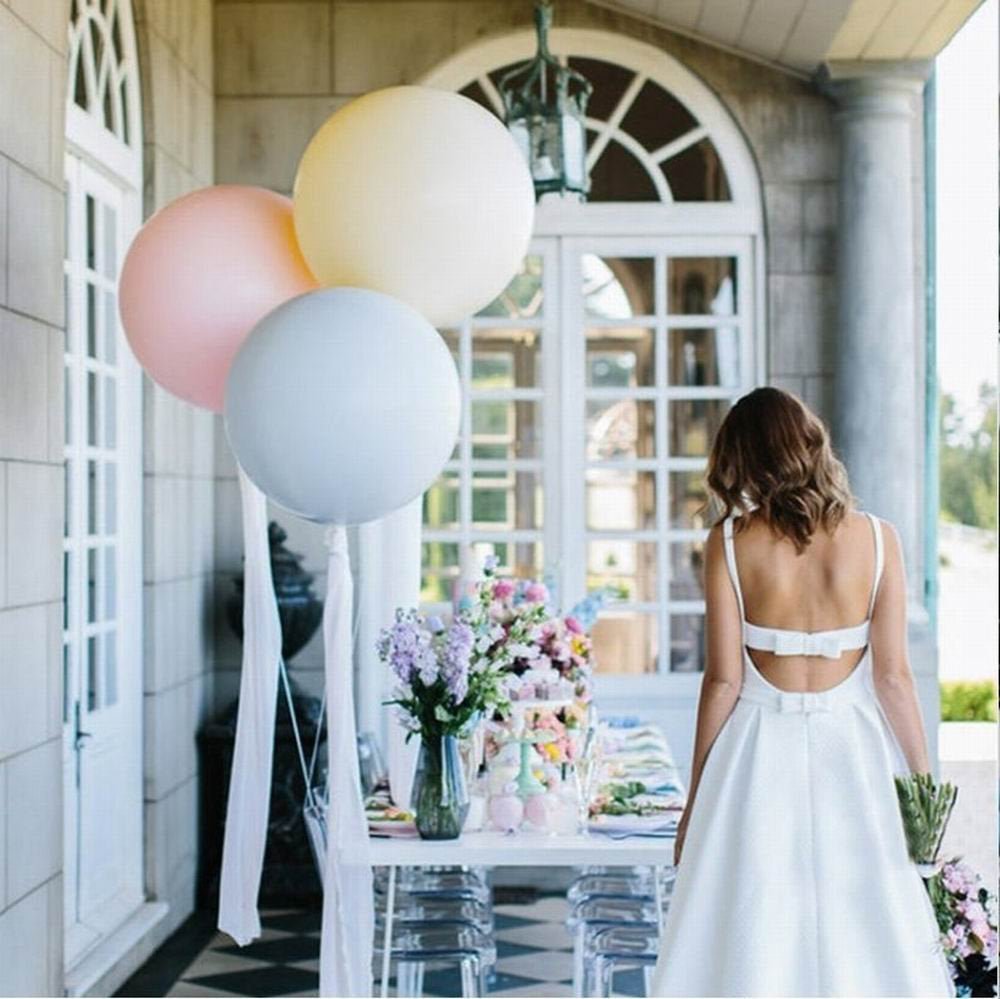 Giant Pastel Latex Balloons – 36"