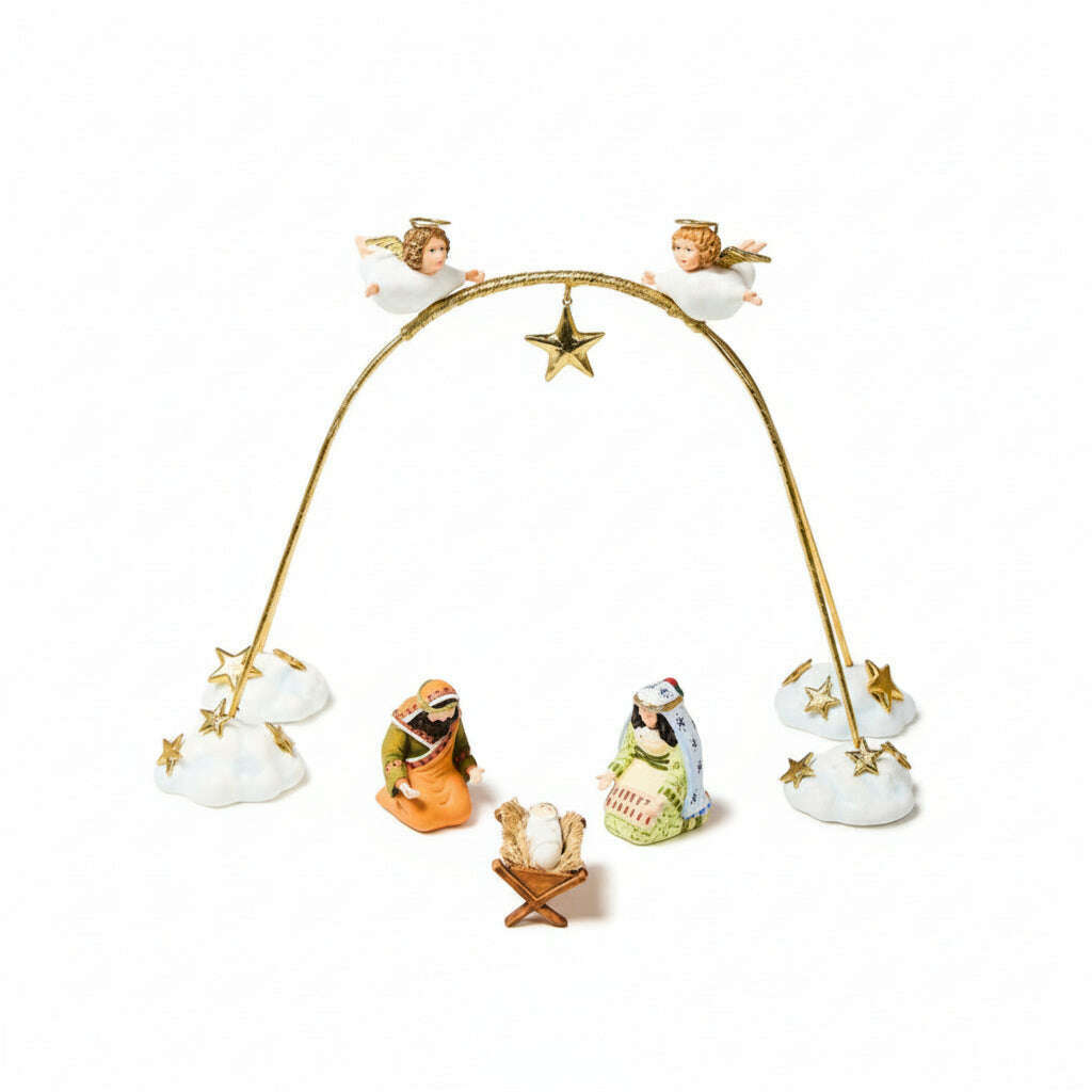 Patience Brewster Nativity Cherub Angels Mini Arch Set, Set of 4 *NEW*