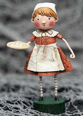 Patience Pilgrim Fall Figurine by Lori Mitchell