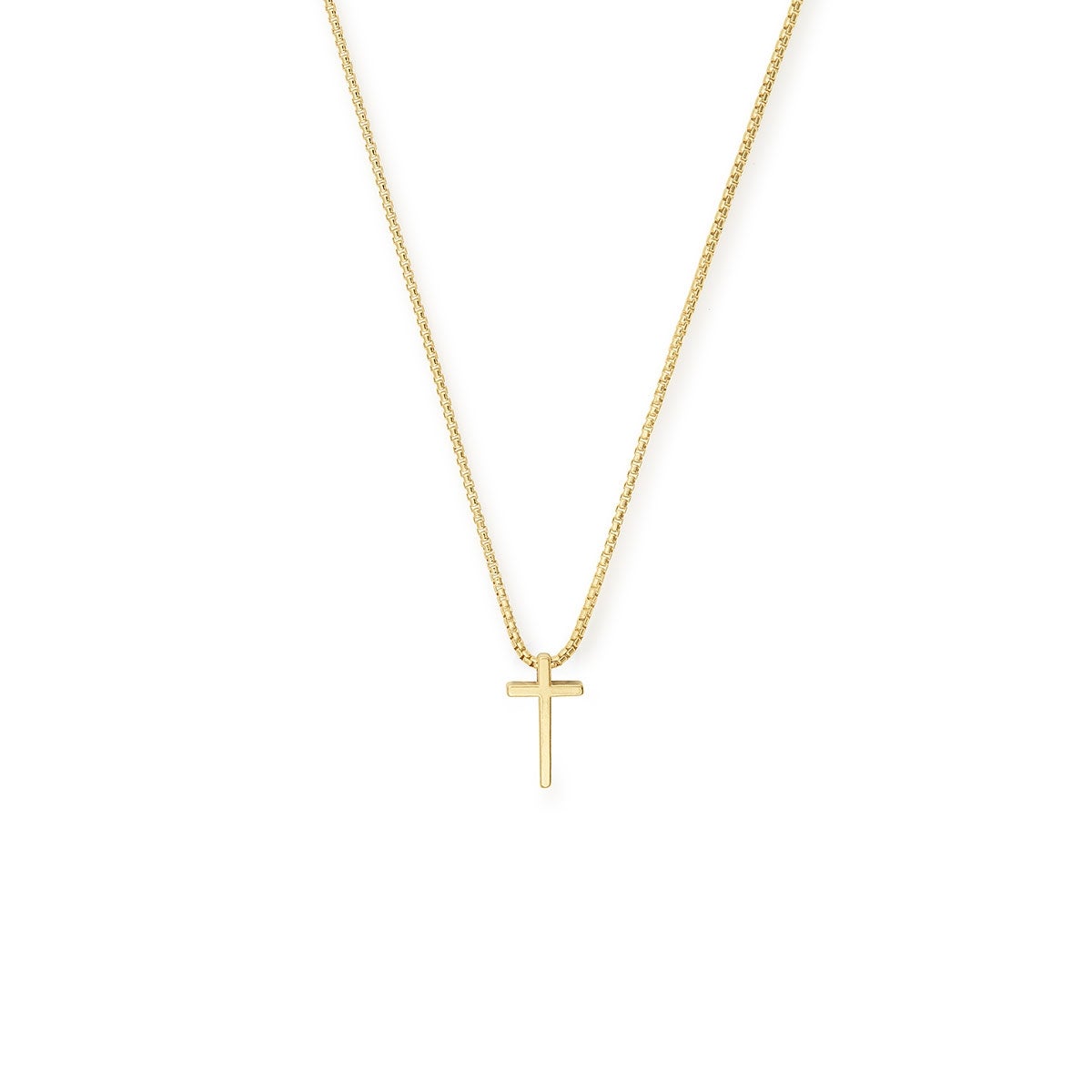 Cross Necklace, Sterling Silver