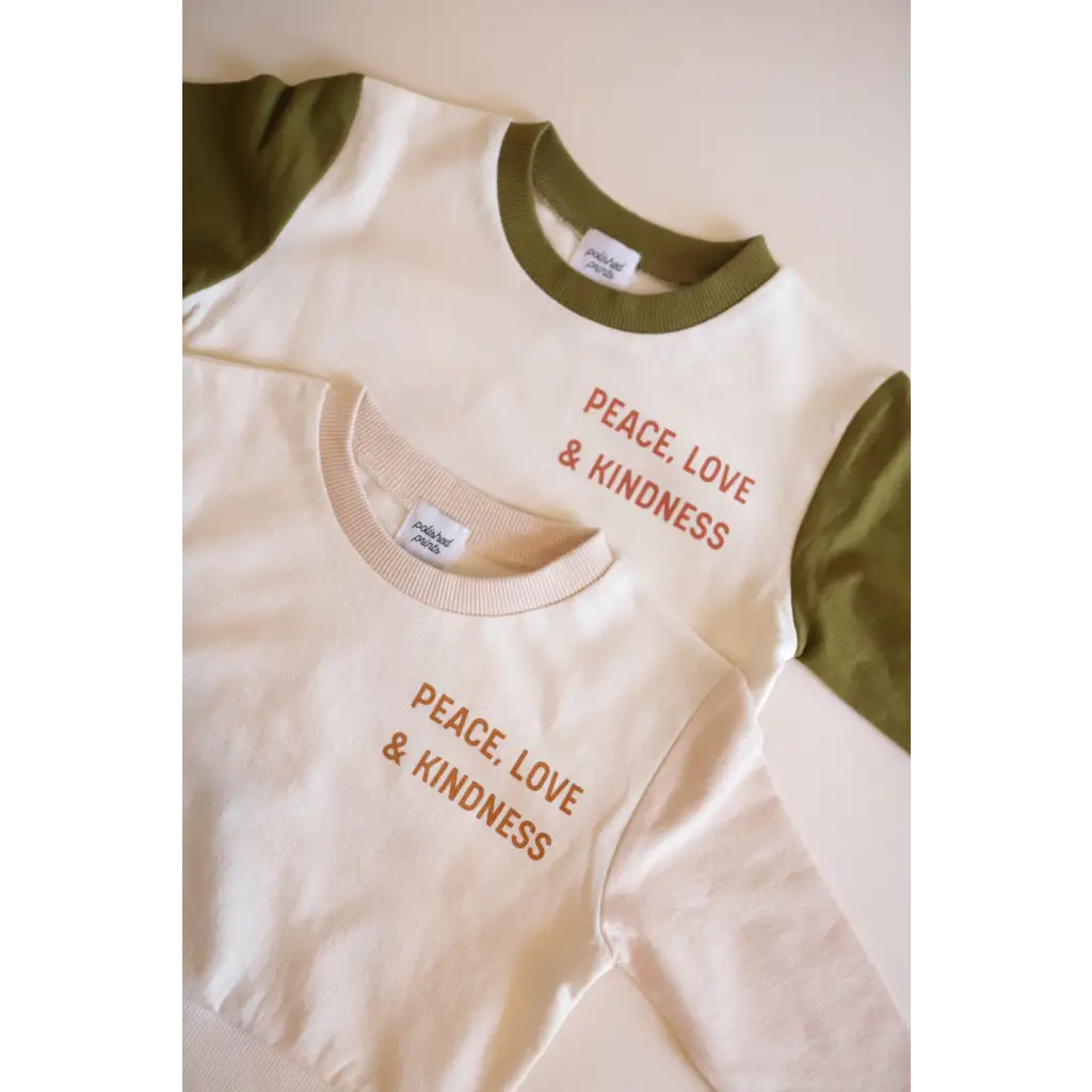 Peace, Love and Kindness Pullover Shirt
