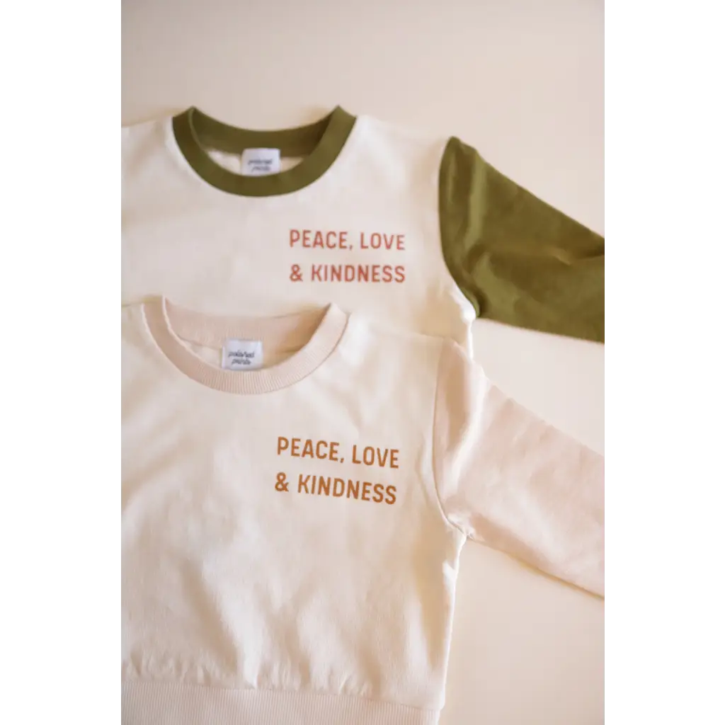 Peace, Love and Kindness Pullover Shirt