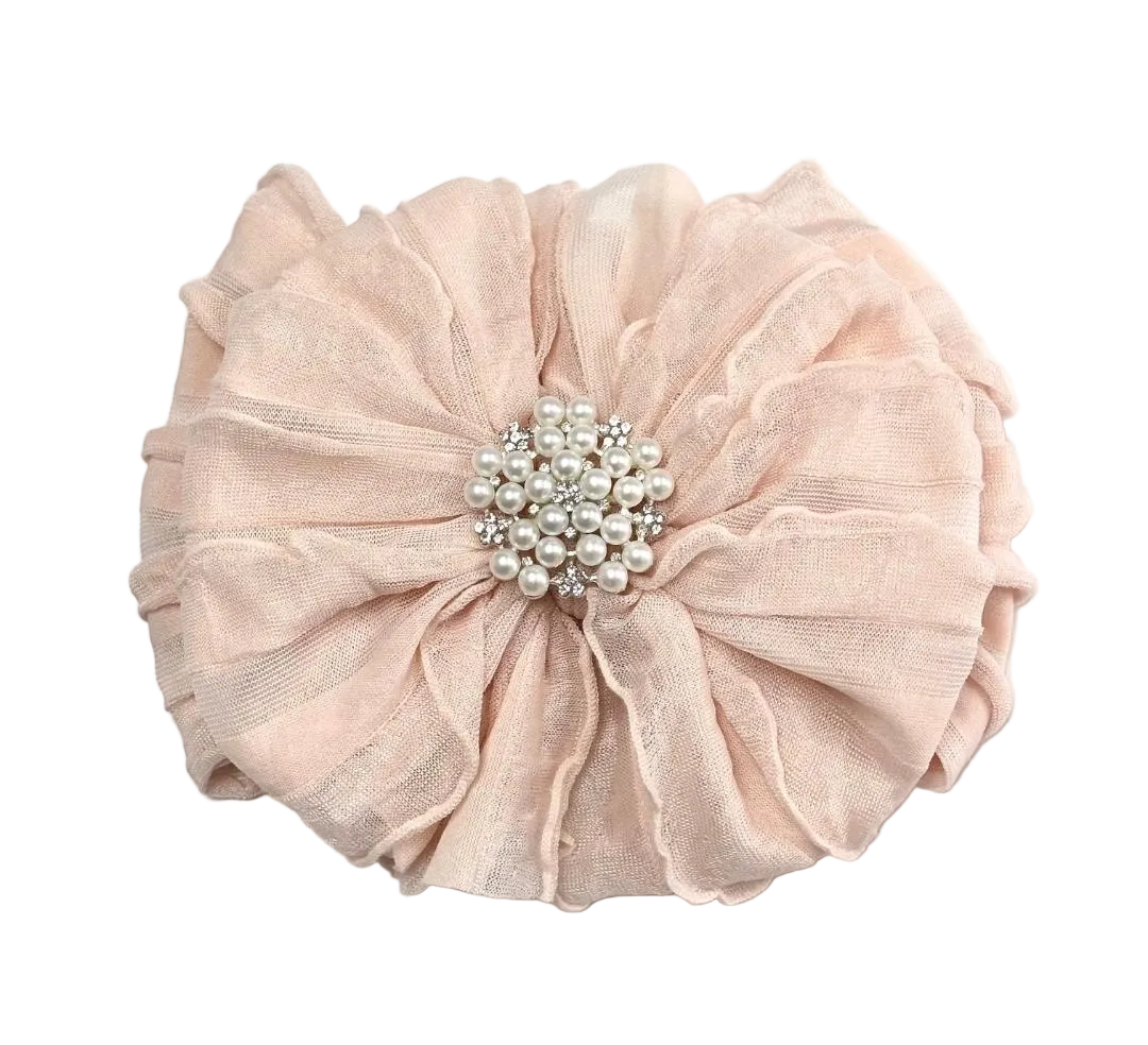 Pearl Ruffled Headband