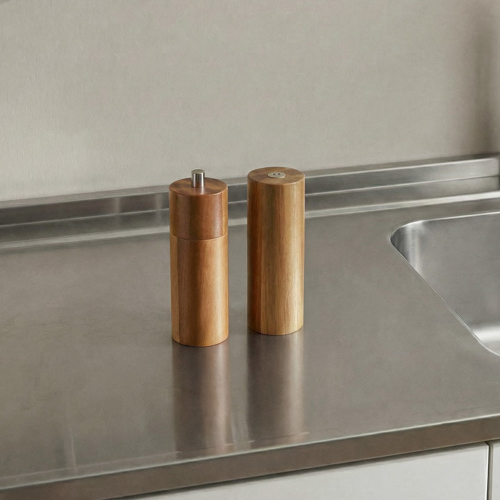 Pepper Mill & Salt Shaker Set