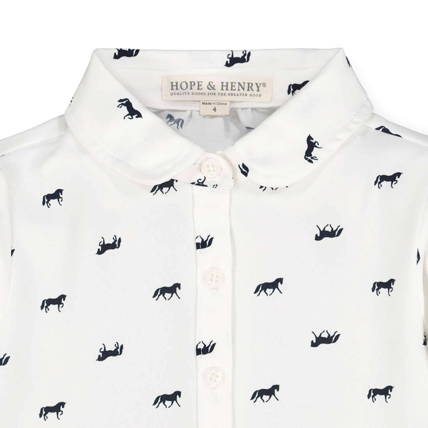 Peter Pan Collar Top - Baby
