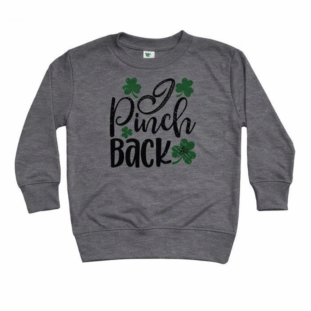 I Pinch Back Light Weight Crewneck 🍀