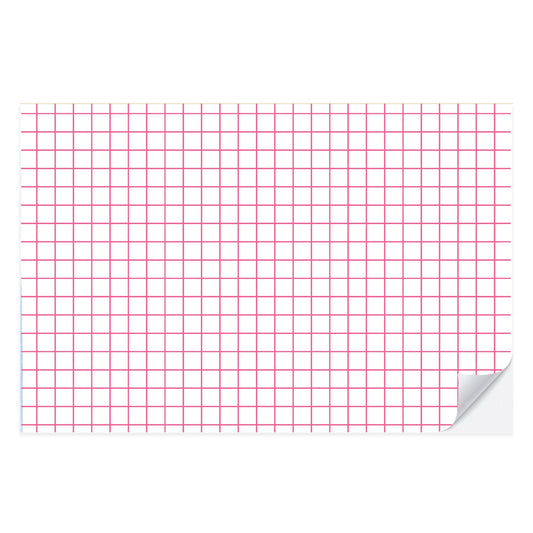 Pink Grid Placemat Pad
