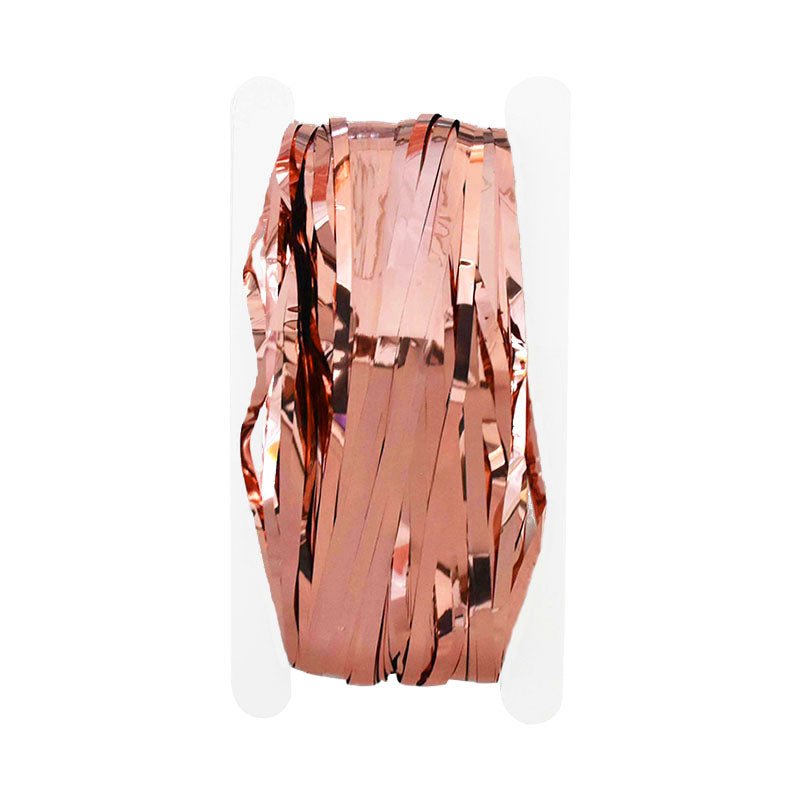Pink Metallic Fringe Curtain – 6.5ft Backdrop