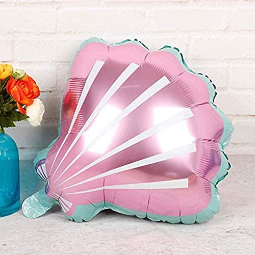 Pink & Purple Seashell Foil Balloons – 2 Pack | Ellie’s Party Supply