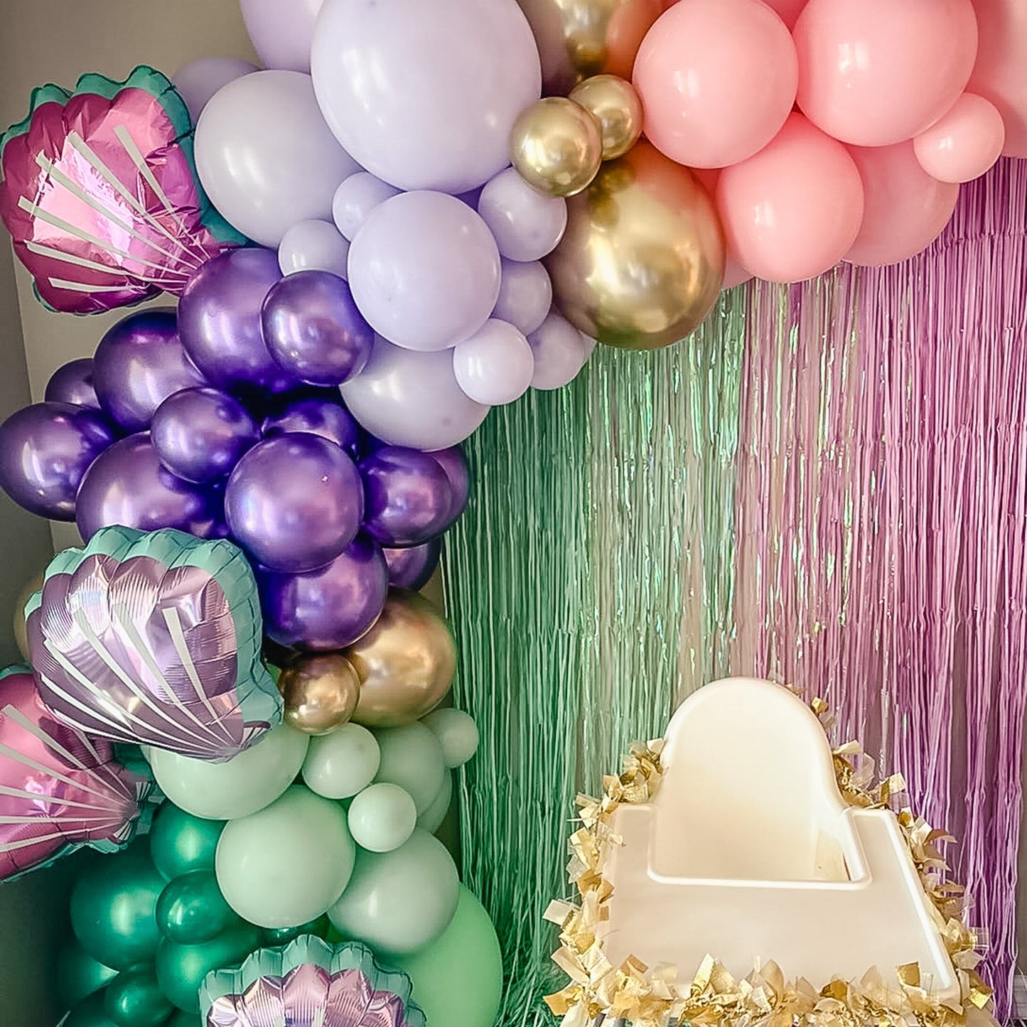 Pink Seashell Balloon