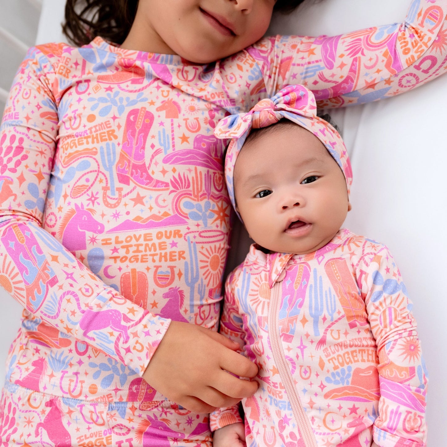 The Second-Skin 2-Piece Long Sleeve Pajama | Saddle Up