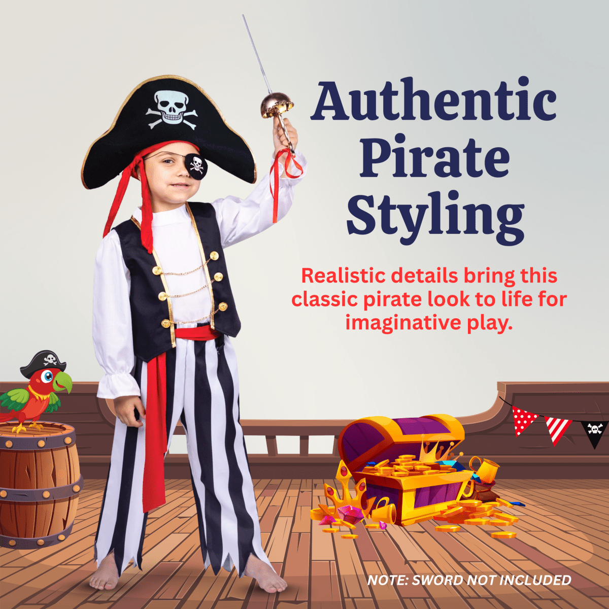 Pirate Costume - Kids
