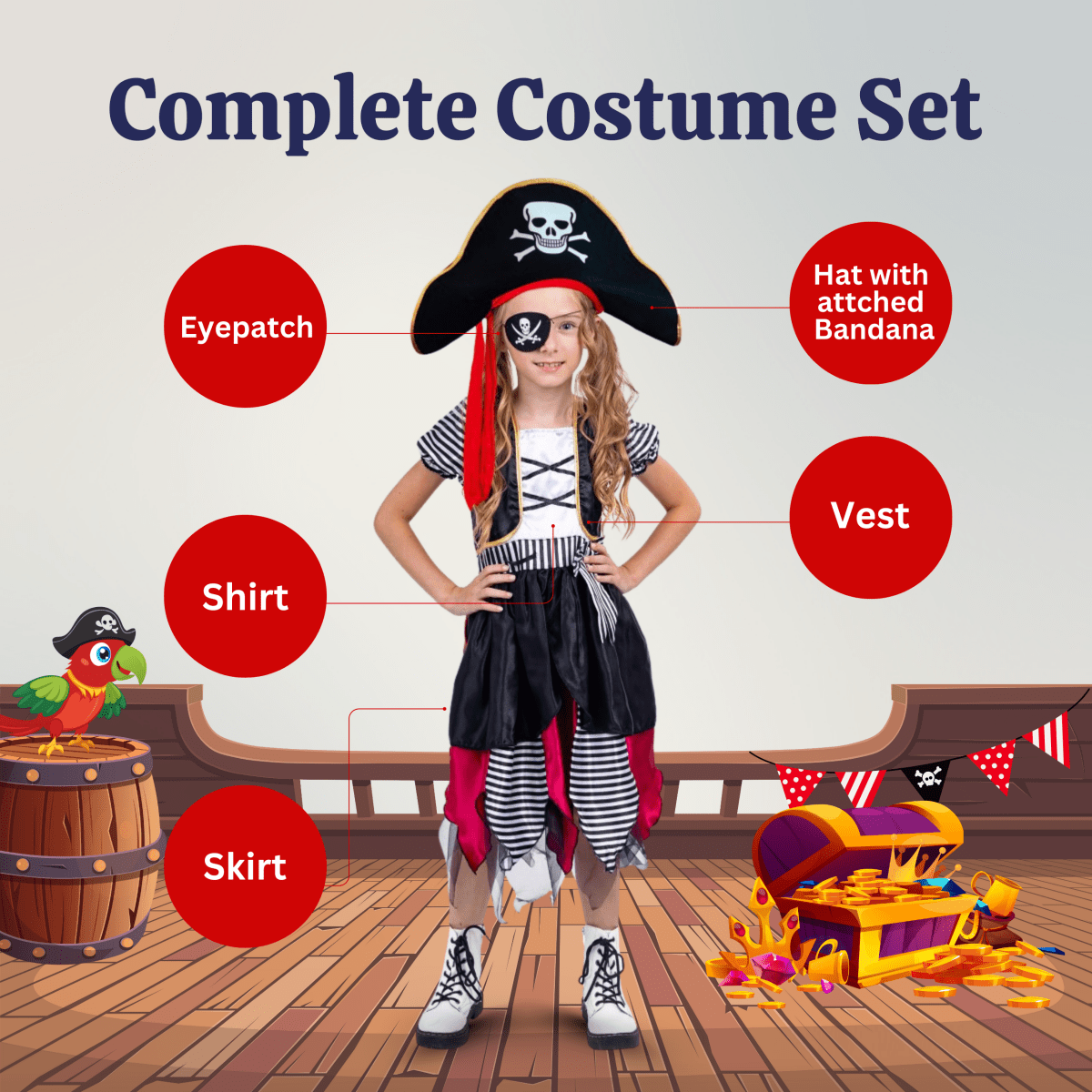 Pirate Costume - Kids