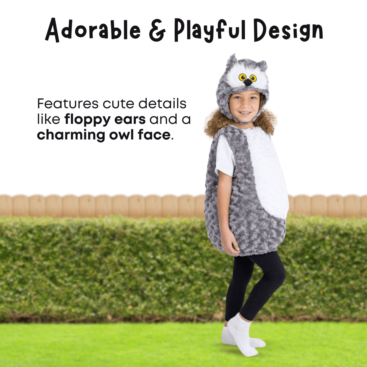 Plush Owl Costume - Toddlers