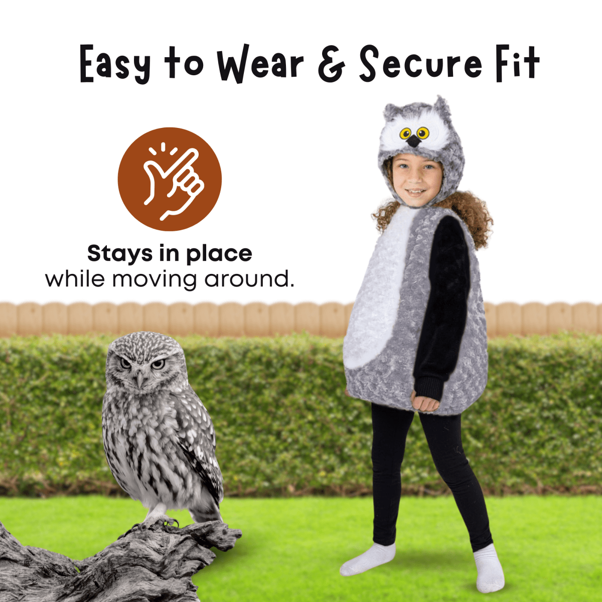 Plush Owl Costume - Toddlers