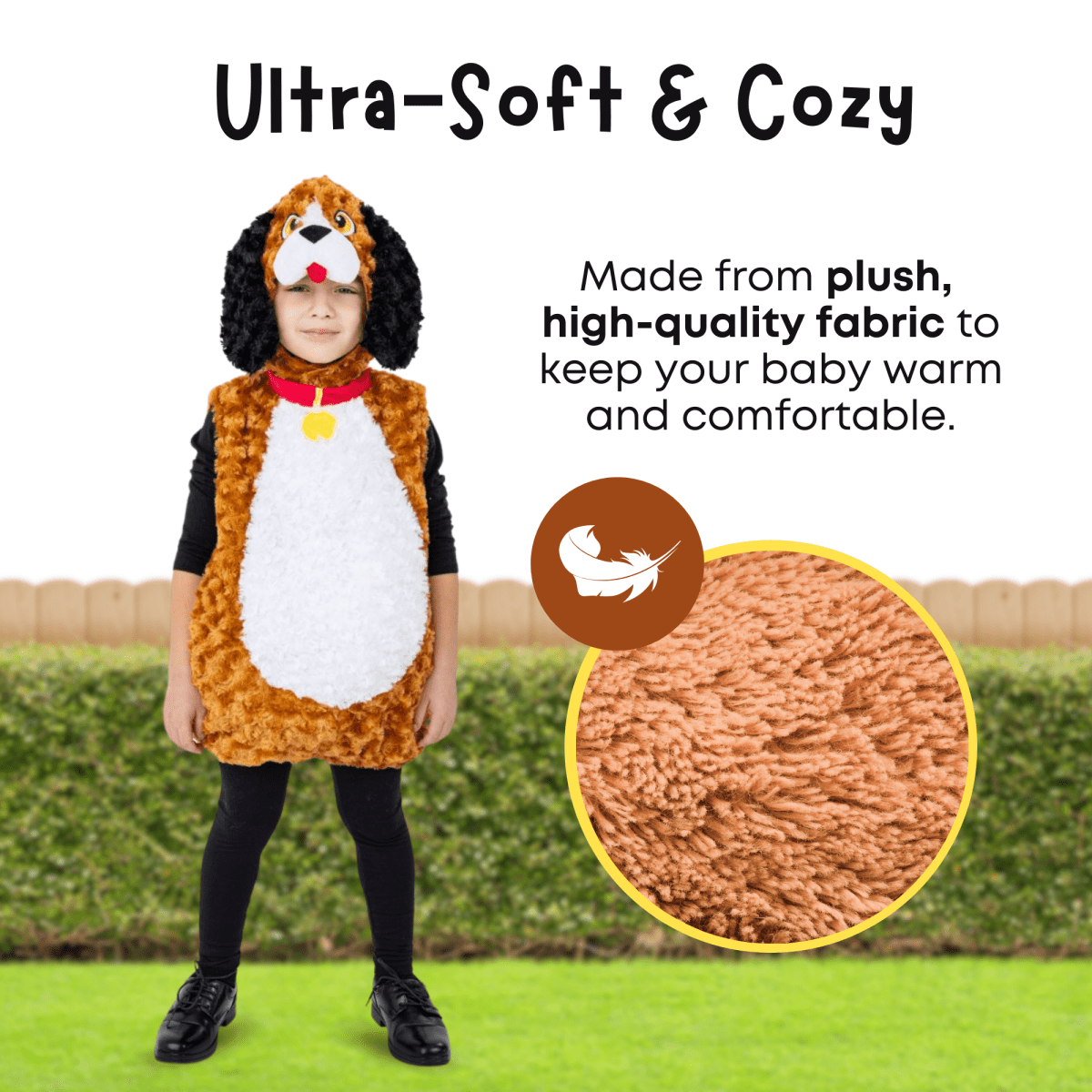 Plush Puppy Costume - Toddlers