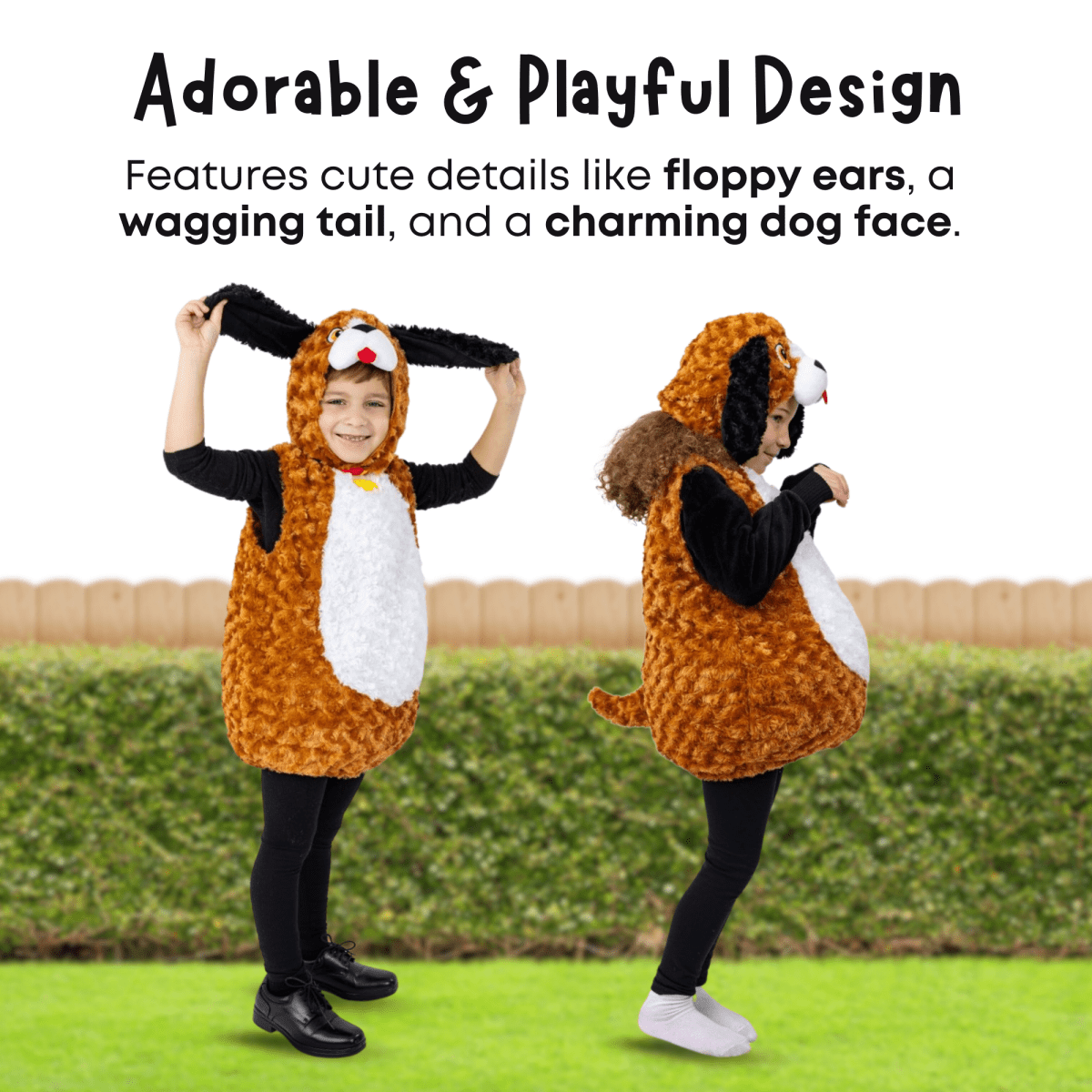 Plush Puppy Costume - Toddlers