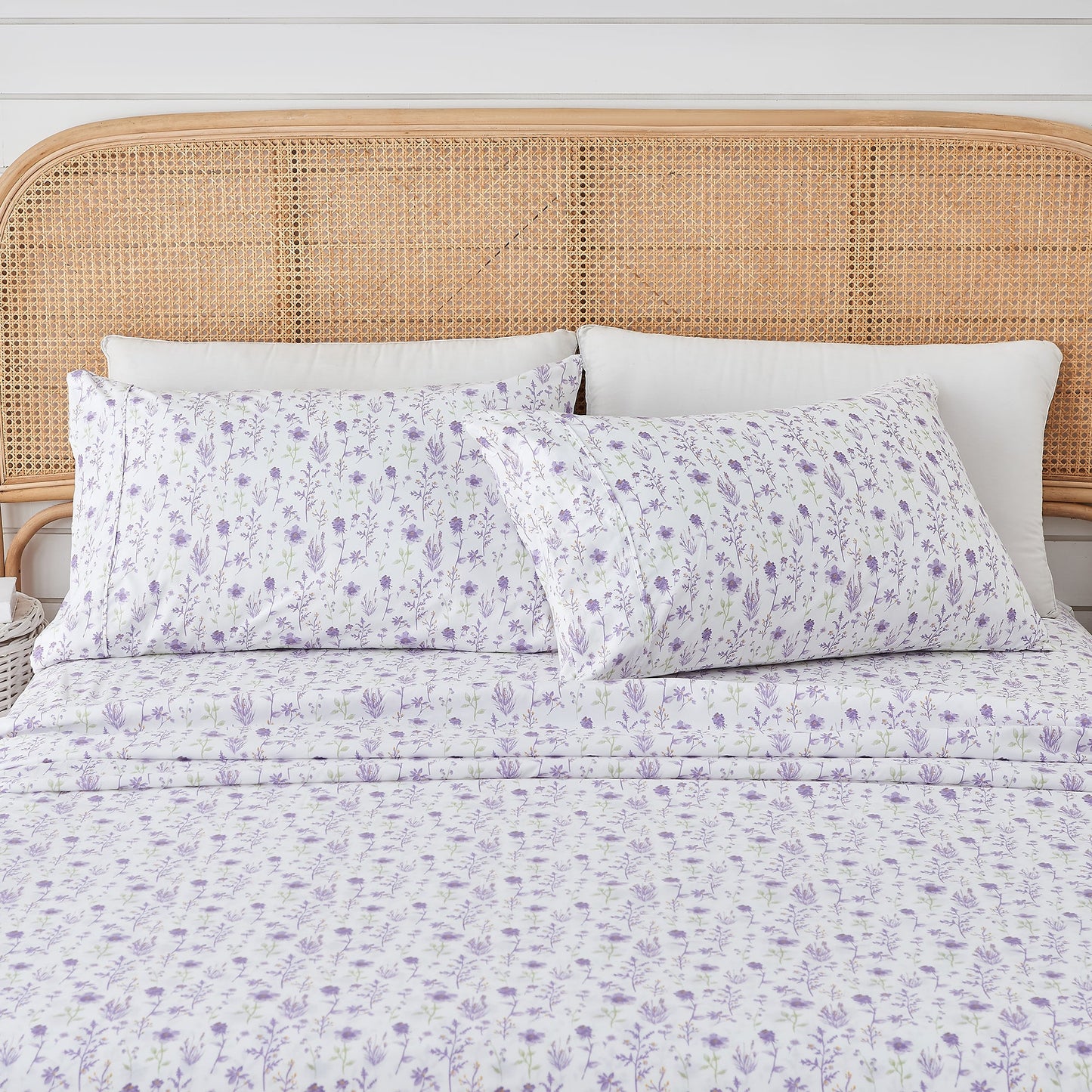 Watercolor Floral Sheet Set - Delia Collection