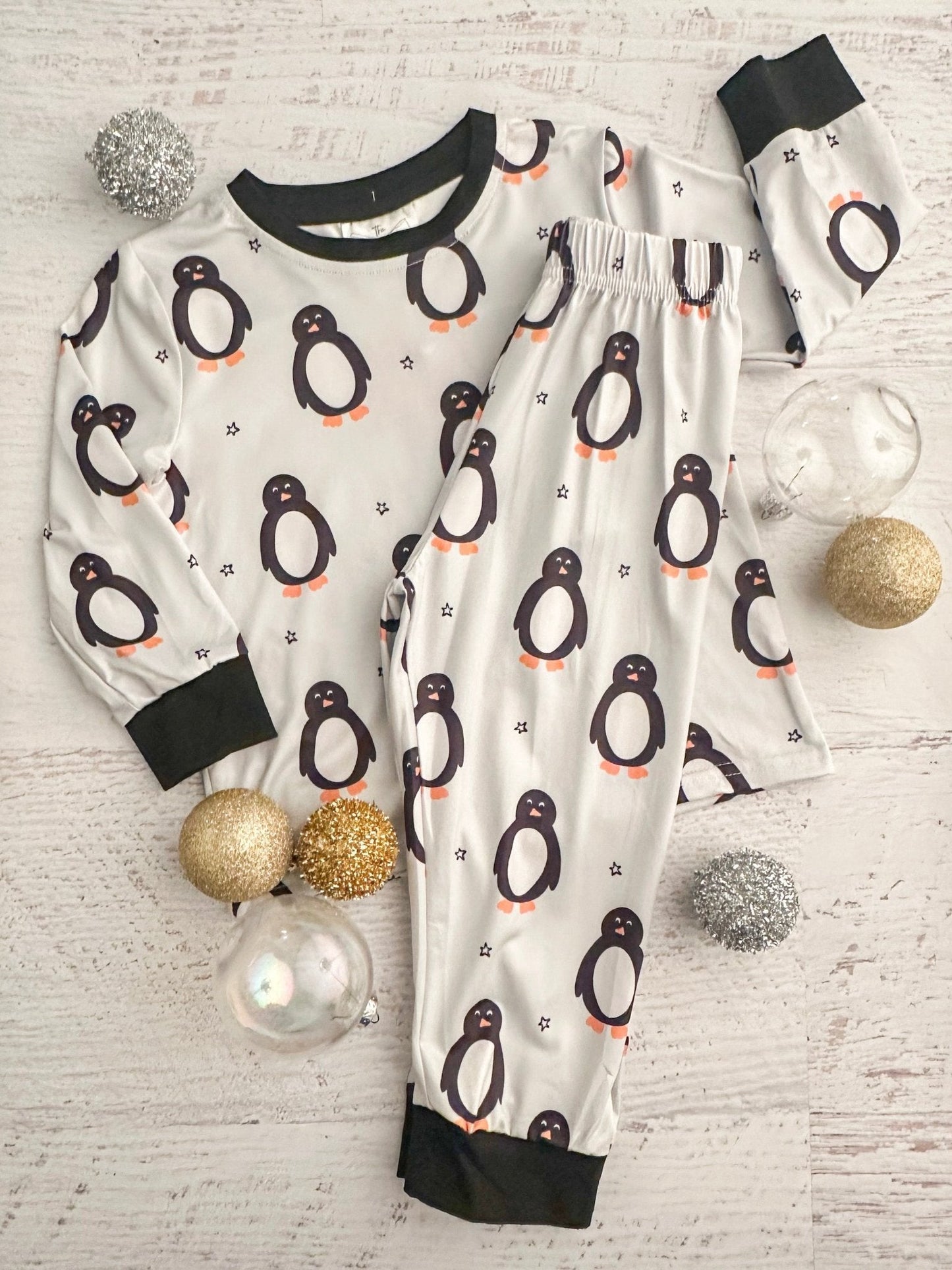 Polar Penguins Boy's Pajamas