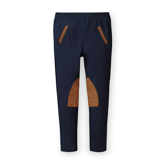 Ponte Riding Pant Navy - Baby