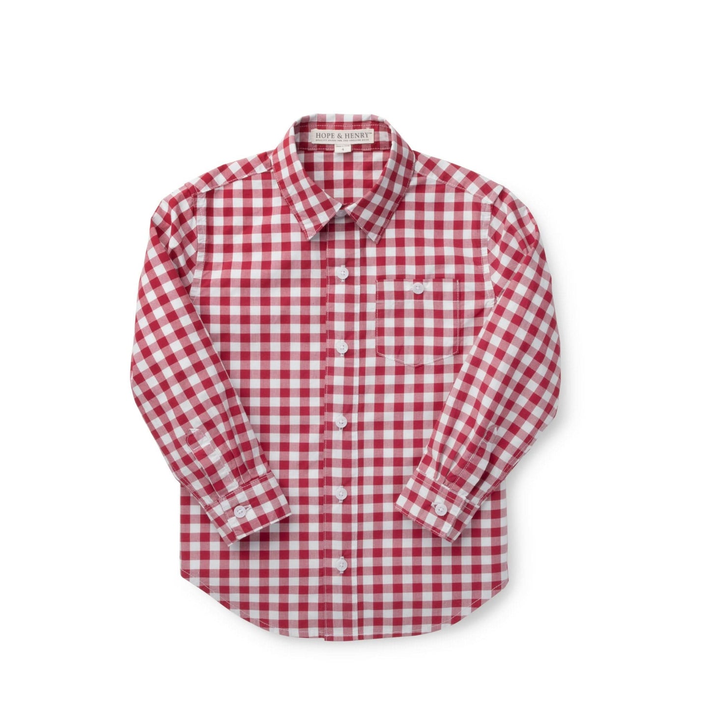 Organic Poplin Button Down Shirt - Baby