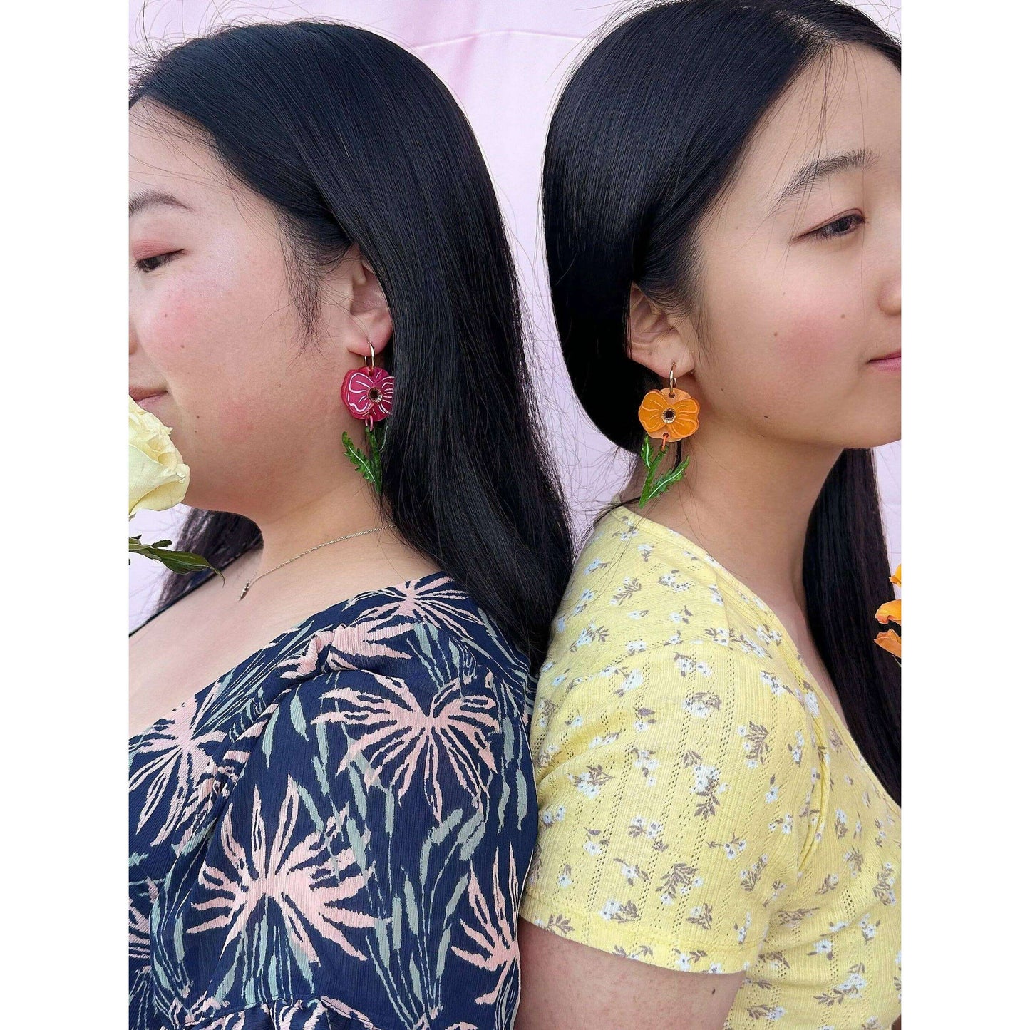 Poppy Bloom Earrings