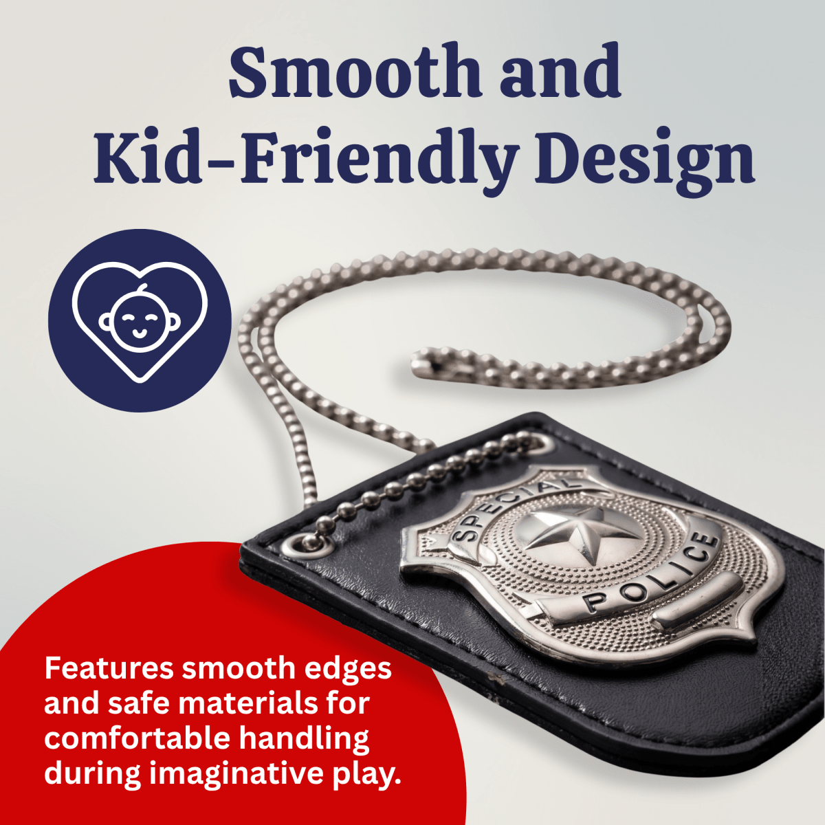 Pretend Play Police Badge