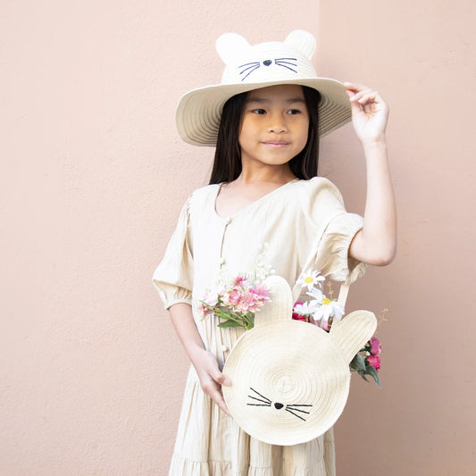 Sunny Bunny Hat 7-10 Years