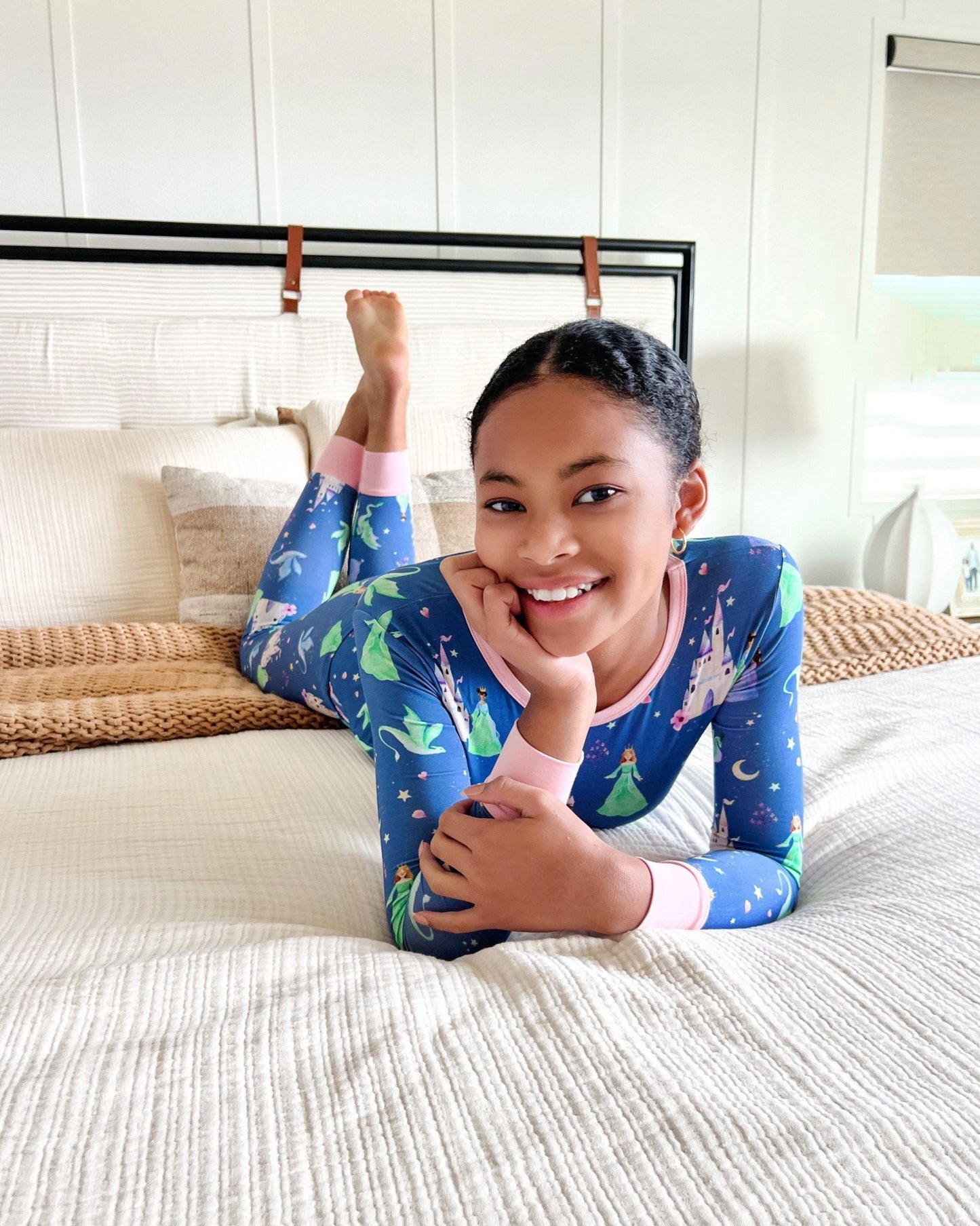 Princess & Dragon Organic Bamboo Pajama Set