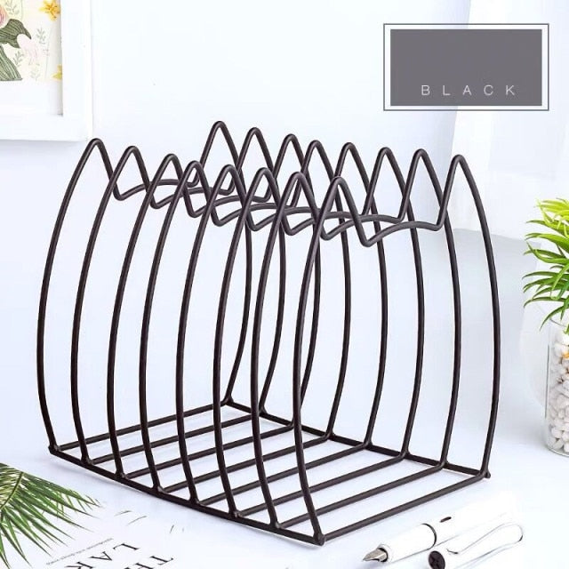 Metal Cat Desktop Organizer