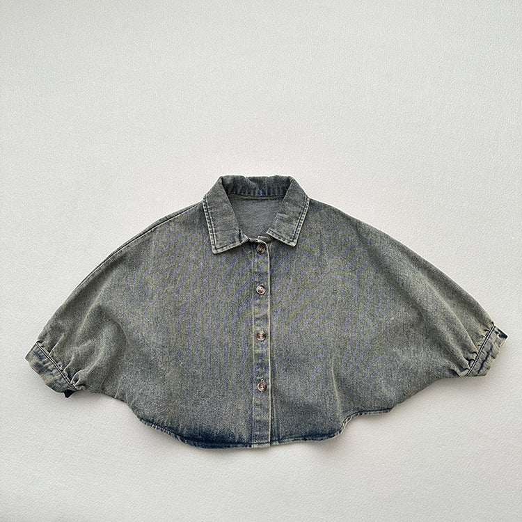 Spring New Arrival Unisex Relaxed Oversized Denim Cardigan Jacket