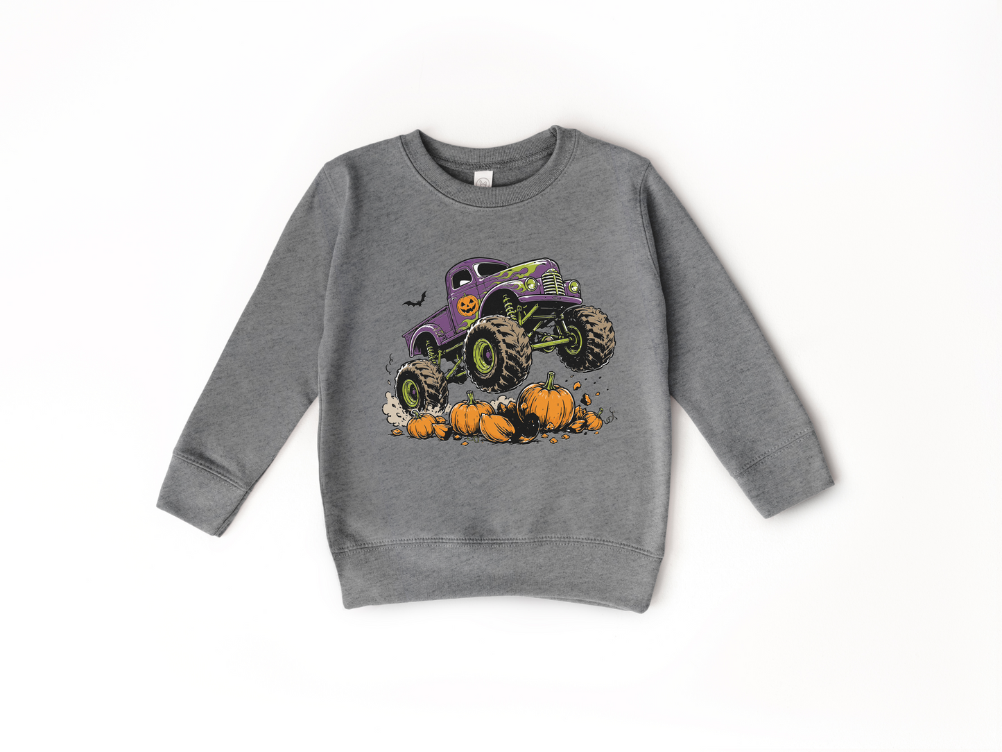 Pumpkin Crusher Toddler/Youth Crewneck Sweatshirt