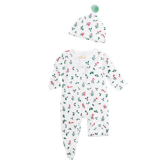 Baby Onesie & Hat - Jolly Hollies
