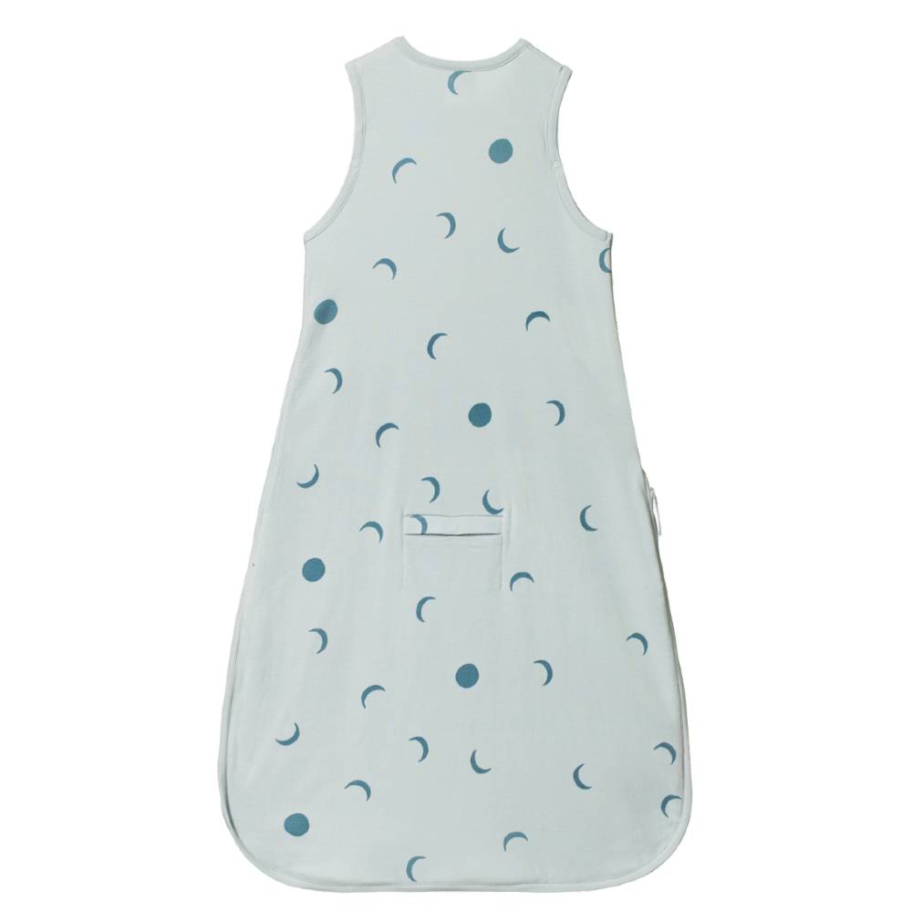 Organic Cotton & Merino Sleep Bag - Lunar Blue Print