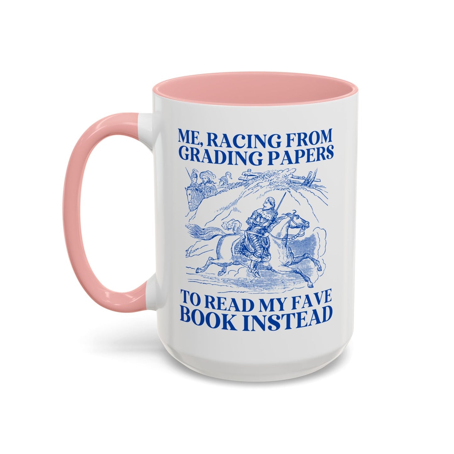 Racing from Grading Papers Mug