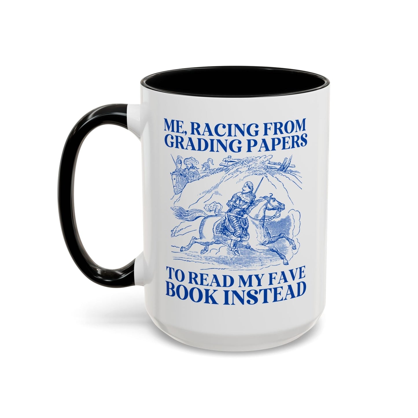 Racing from Grading Papers Mug